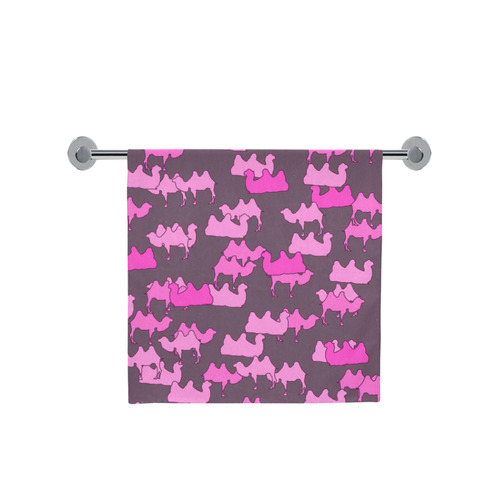 camelflage pink Bath Towel 30"x56"