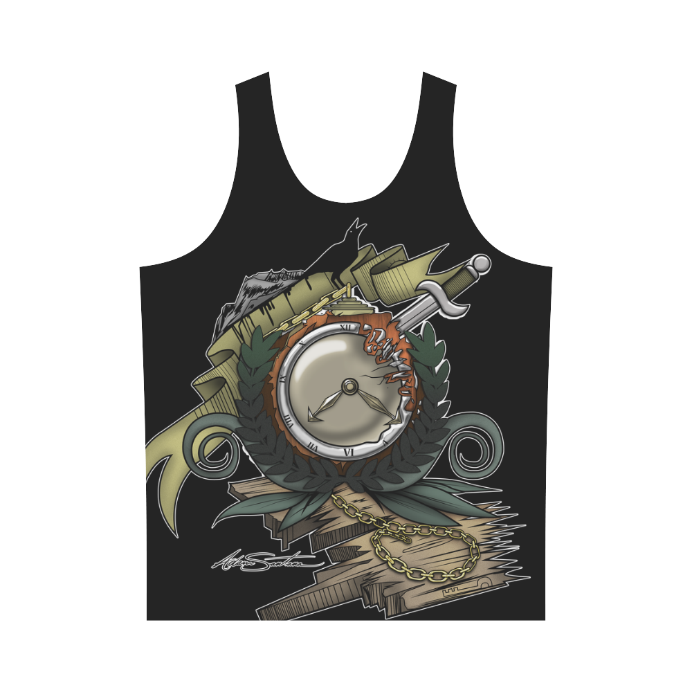 End Of Time All Over Print Tank Top for Men (Model T43)