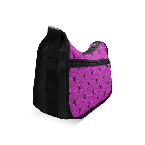 unicorn pattern pink by JamColors Crossbody Bags (Model 1616)