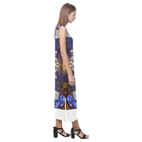 Halse Phaedra Sleeveless Open Fork Long Dress (Model D08)