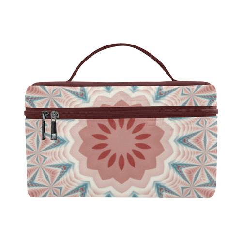 Modern Kaleidoscope Mandala Fractal Art Graphic Cosmetic Bag/Large (Model 1658)