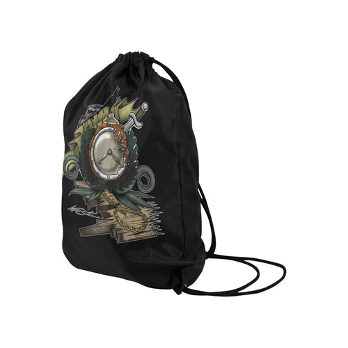 End Of Time Large Drawstring Bag Model 1604 (Twin Sides)  16.5"(W) * 19.3"(H)