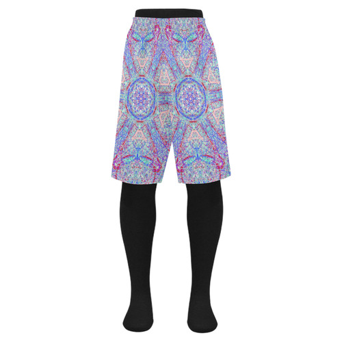 Sacred Geometry "Milky Way" by MAR from Thleudron Men's Swim Trunk (Model L21)