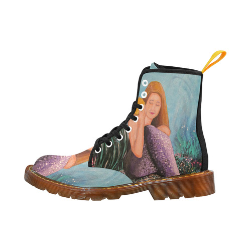 Mermaid Under The Sea Martin Boots For Women Model 1203H