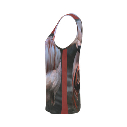 FLAMINGOS All Over Print Tank Top for Women (Model T43)