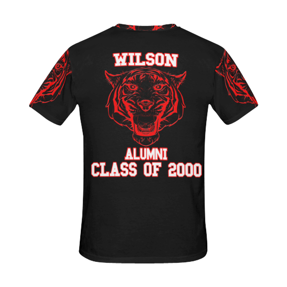 Wilson Alumni Mens T All Over Print T-Shirt for Men (USA Size) (Model T40)