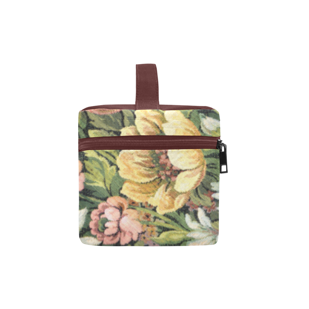 grandma's comfy floral Cosmetic Bag/Large (Model 1658)