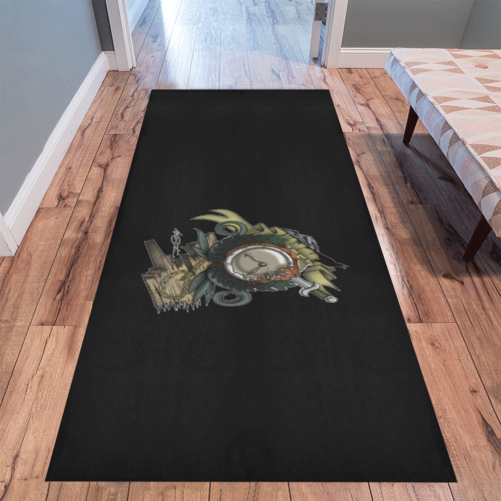 End Of Time Area Rug 9'6''x3'3''