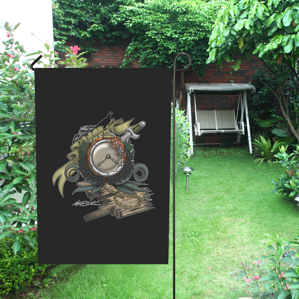 End Of Time Garden Flag 28''x40'' （Without Flagpole）