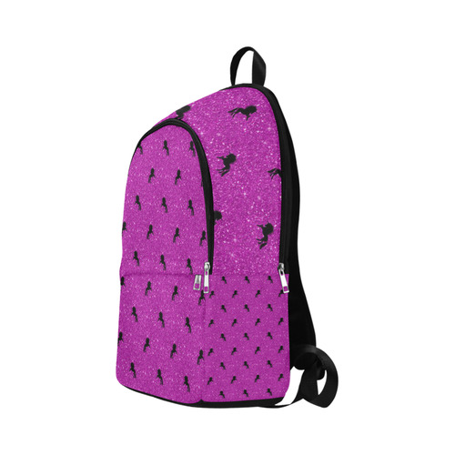 unicorn pattern pink by JamColors Fabric Backpack for Adult (Model 1659)
