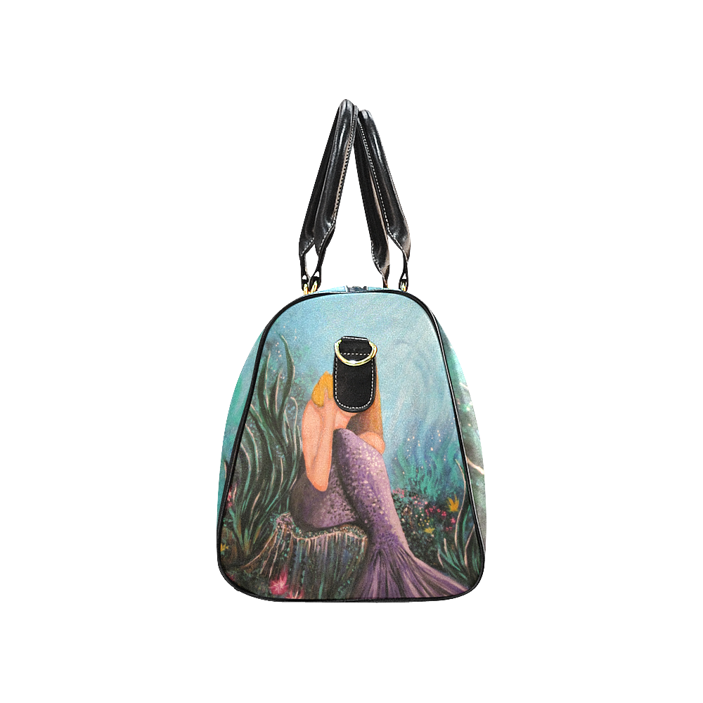 Mermaid Under The Sea New Waterproof Travel Bag/Large (Model 1639)