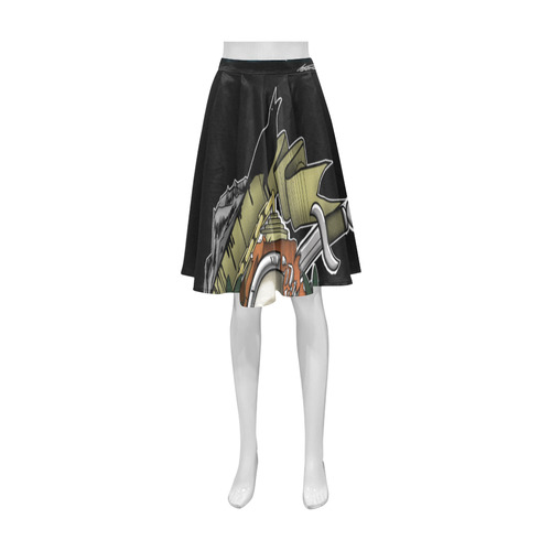 End Of Time Athena Women's Short Skirt (Model D15)