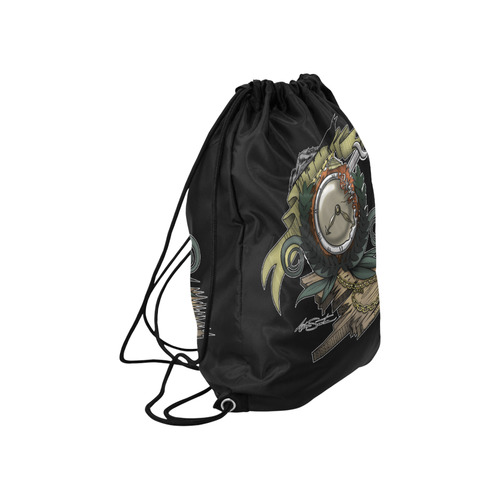 End Of Time Large Drawstring Bag Model 1604 (Twin Sides)  16.5"(W) * 19.3"(H)