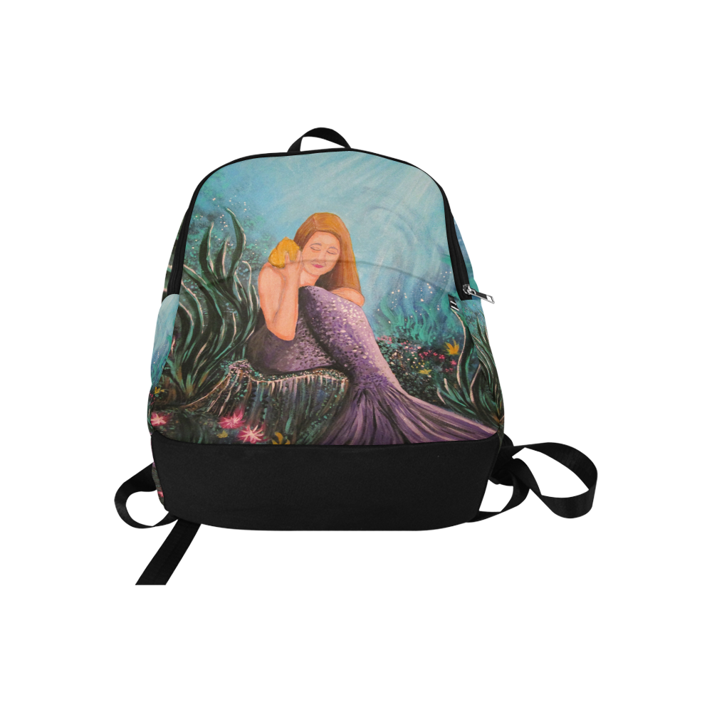 Mermaid Under The Sea Fabric Backpack for Adult (Model 1659)