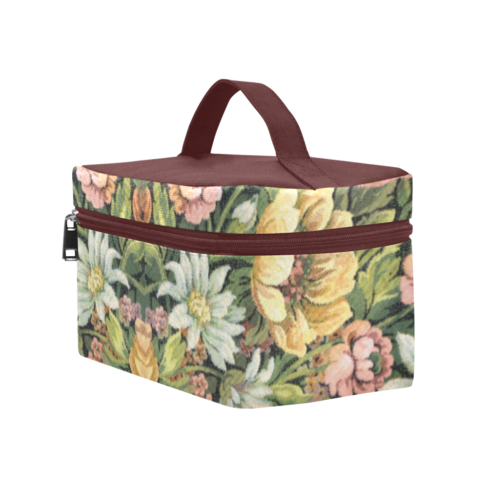 grandma's comfy floral Cosmetic Bag/Large (Model 1658)