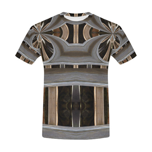 Backyard Lumber All Over Print T-Shirt for Men (USA Size) (Model T40)