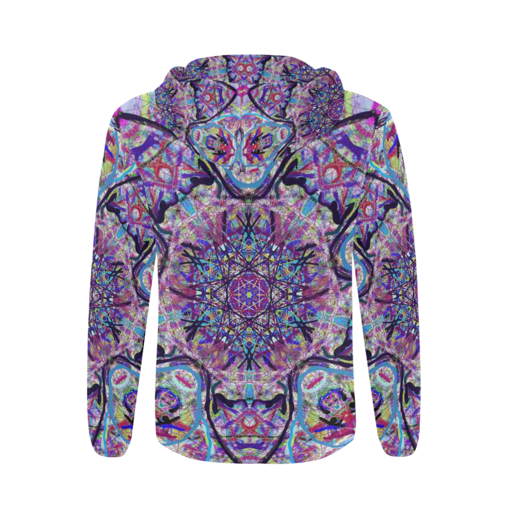 Thleudron  Dream Catcher All Over Print Full Zip Hoodie for Men (Model H14)