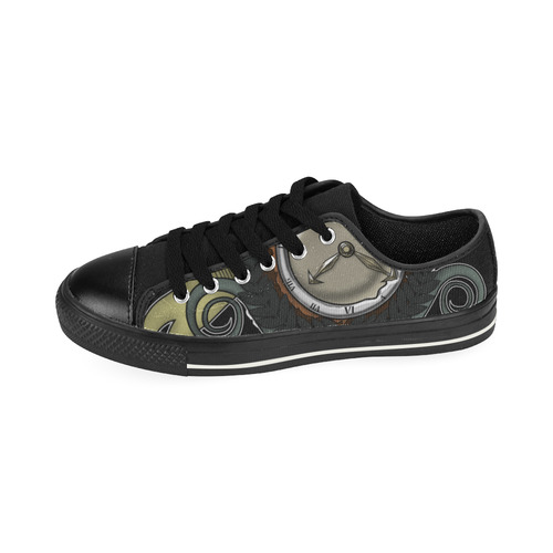 End Of Time Canvas Women's Shoes/Large Size (Model 018)