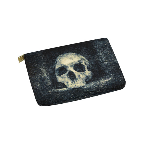 Man Skull In A Savage Temple Halloween Horror Carry-All Pouch 9.5''x6''