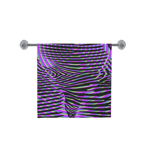 Purple Stripes Bath Towel 30"x56"