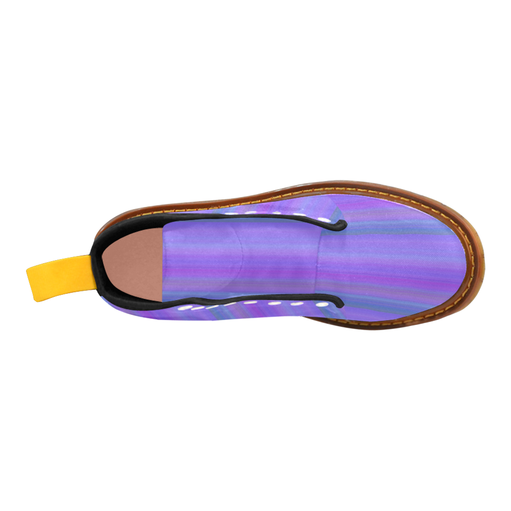 New Guinea Purple Stripes Martin Boots Martin Boots For Women Model 1203H