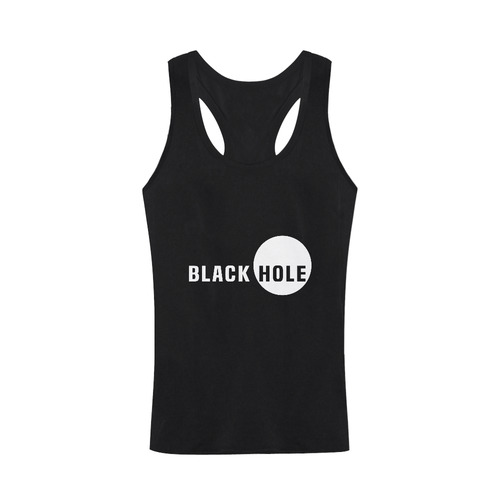Black Hole Funny Conceptual Art For Dark Products Plus-size Men's I-shaped Tank Top (Model T32)