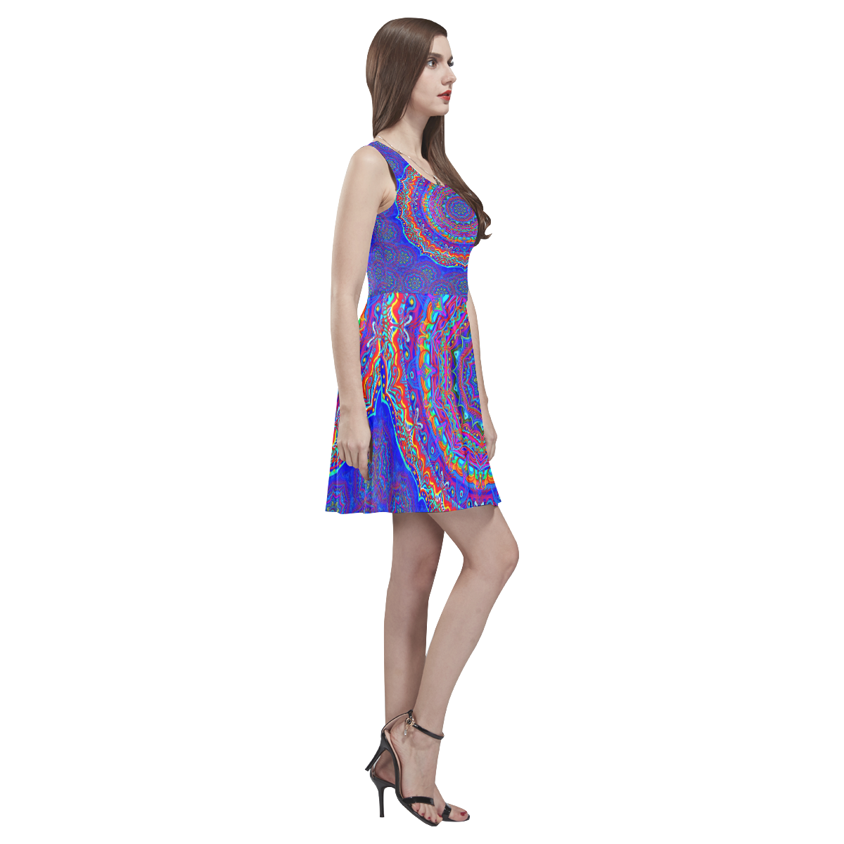 juillet Thea Sleeveless Skater Dress(Model D19)