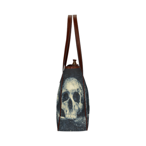 Man Skull In A Savage Temple Halloween Horror Classic Tote Bag (Model 1644)