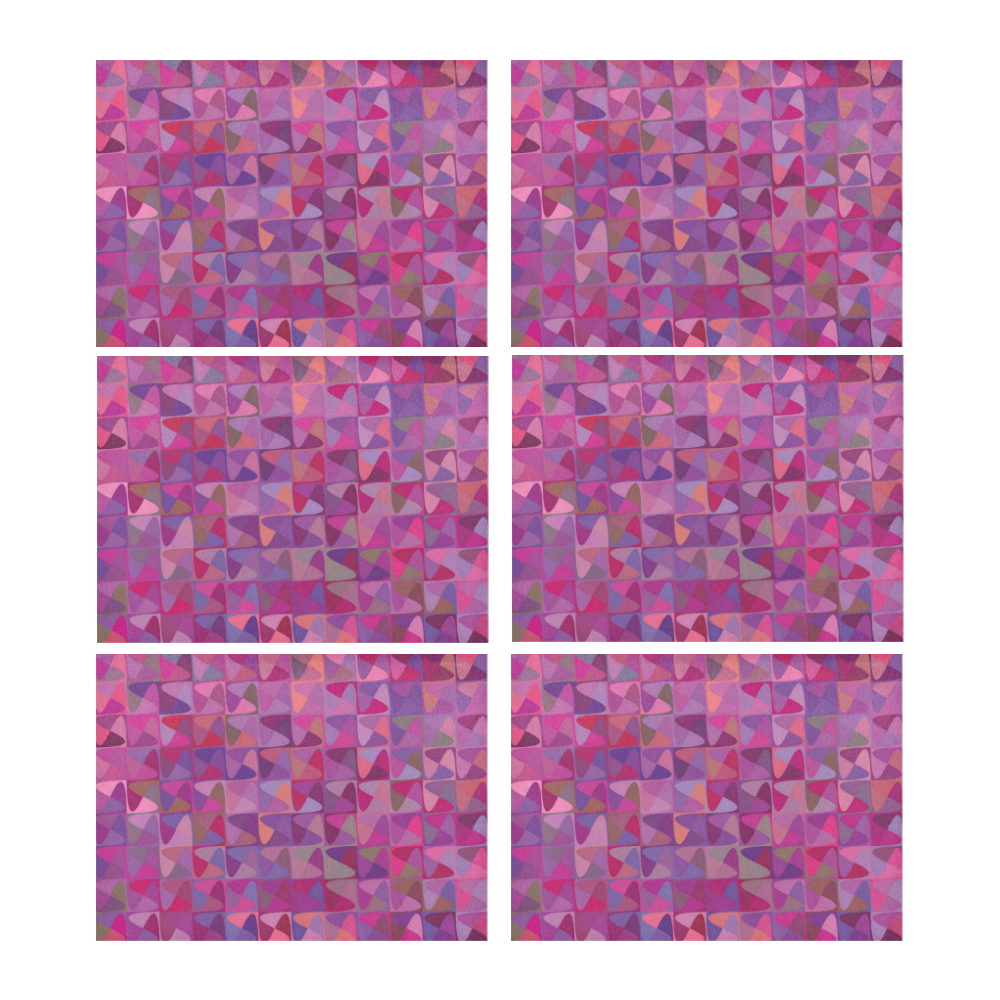 Mosaic Pattern 7 Placemat 14’’ x 19’’ (Set of 6)