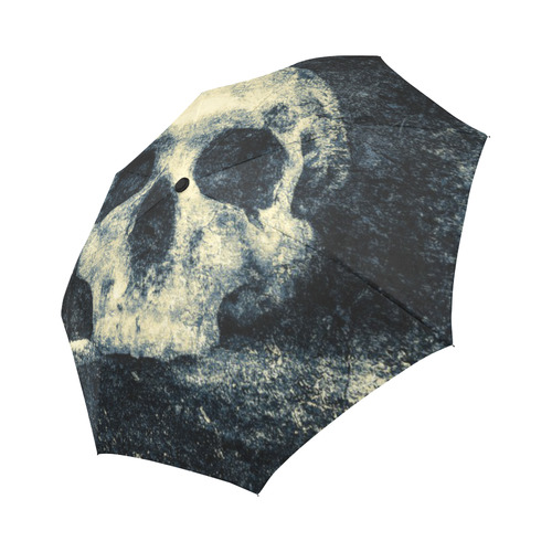 Man Skull In A Savage Temple Halloween Horror Auto-Foldable Umbrella (Model U04)