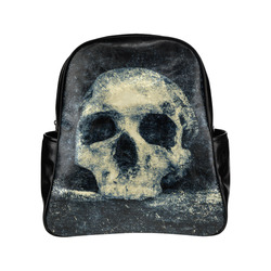 Man Skull In A Savage Temple Halloween Horror Multi-Pockets Backpack (Model 1636)