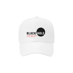 Black Hole - What Gets Inside Is Lost Forever Red Dad Cap