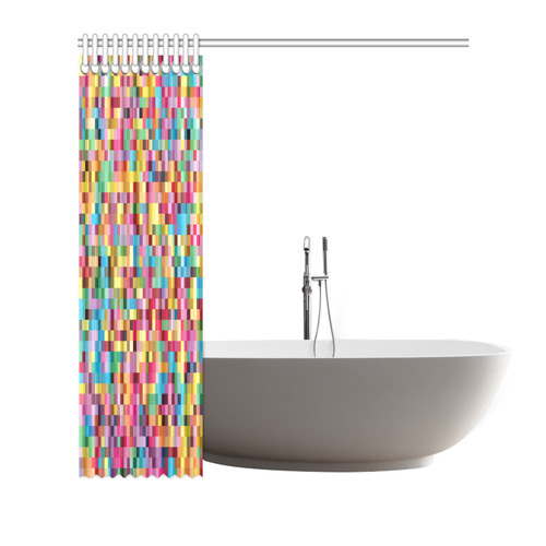 Mosaic Pattern 2 Shower Curtain 72"x72"