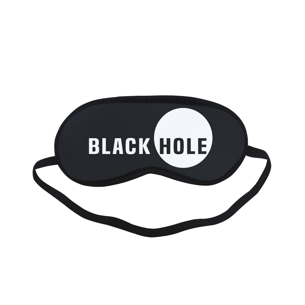 Black Hole Funny Conceptual Art For Dark Products Sleeping Mask
