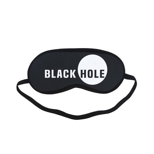 Black Hole Funny Conceptual Art For Dark Products Sleeping Mask