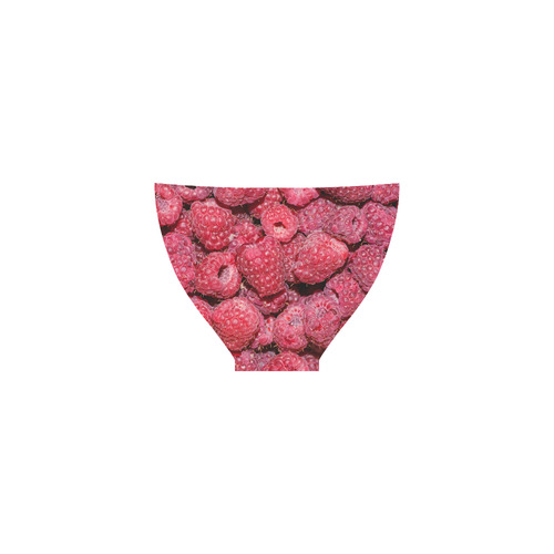Fresh Red Raspberry Custom Bikini Swimsuit