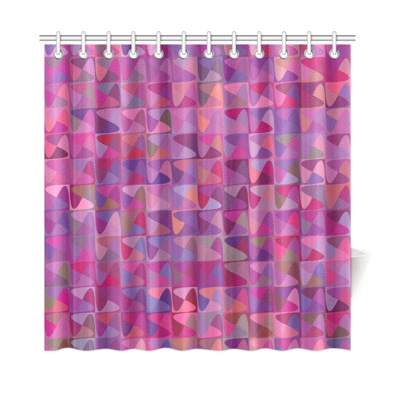 Mosaic Pattern 7 Shower Curtain 72"x72"