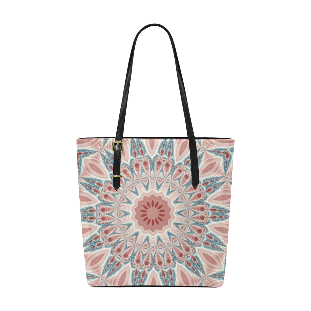 Modern Kaleidoscope Mandala Fractal Art Graphic Euramerican Tote Bag ...