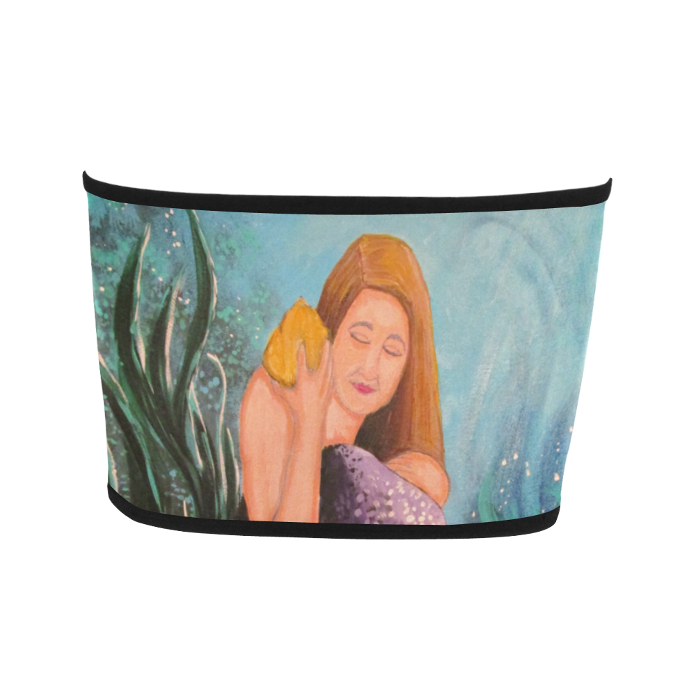 Mermaid Under The Sea Bandeau Top