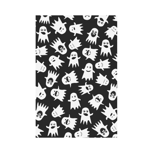Halloween Ghosts Garden Flag 12‘’x18‘’（Without Flagpole）