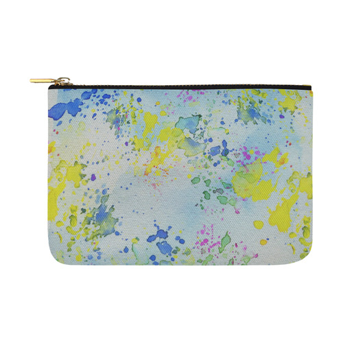 Watercolors splashes Carry-All Pouch 12.5''x8.5''