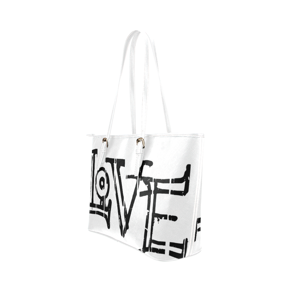 LOVE Leather Tote Bag/Large (Model 1651)