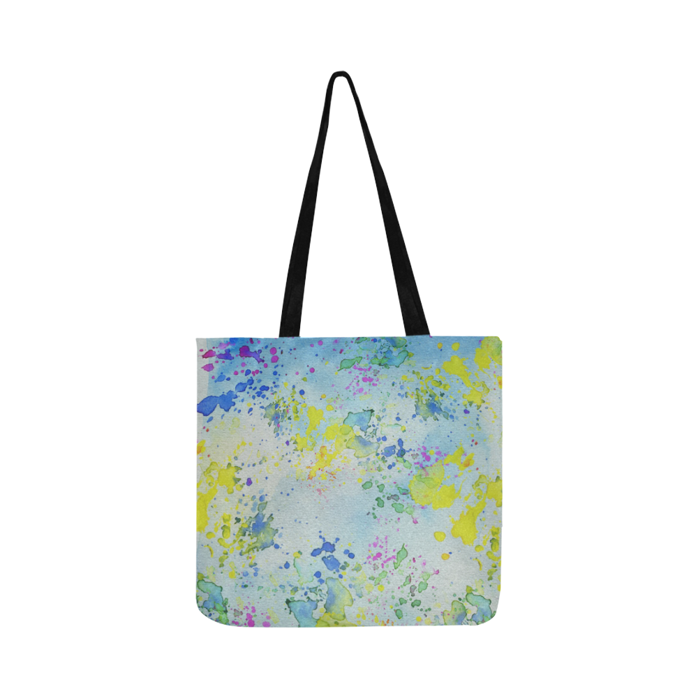 Watercolors splashes Reusable Shopping Bag Model 1660 (Two sides)