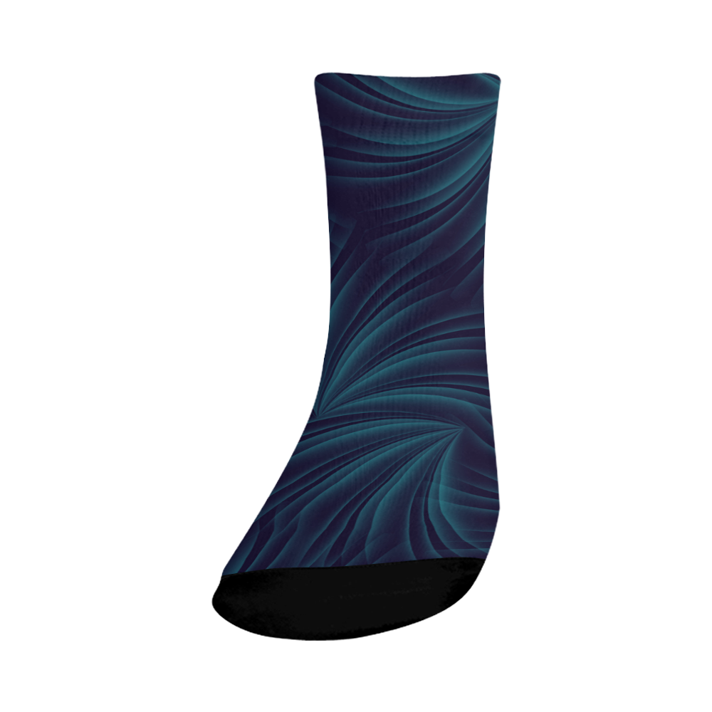 feathers in the wind Crew Socks