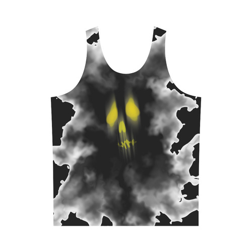 scary halloween face by JamColors All Over Print Tank Top for Men (Model T43)