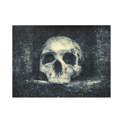 Man Skull In A Savage Temple Halloween Horror Placemat 14’’ x 19’’