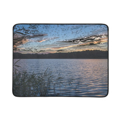 travel to sunset 05 by JamColors Beach Mat 78"x 60"