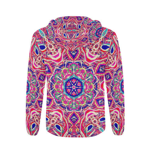 Thleudron Venice All Over Print Full Zip Hoodie for Men (Model H14)