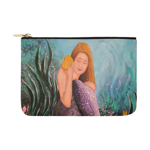 Mermaid Under The Sea Carry-All Pouch 12.5''x8.5''