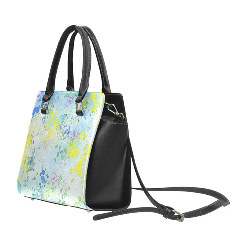 Watercolors splashes Classic Shoulder Handbag (Model 1653)